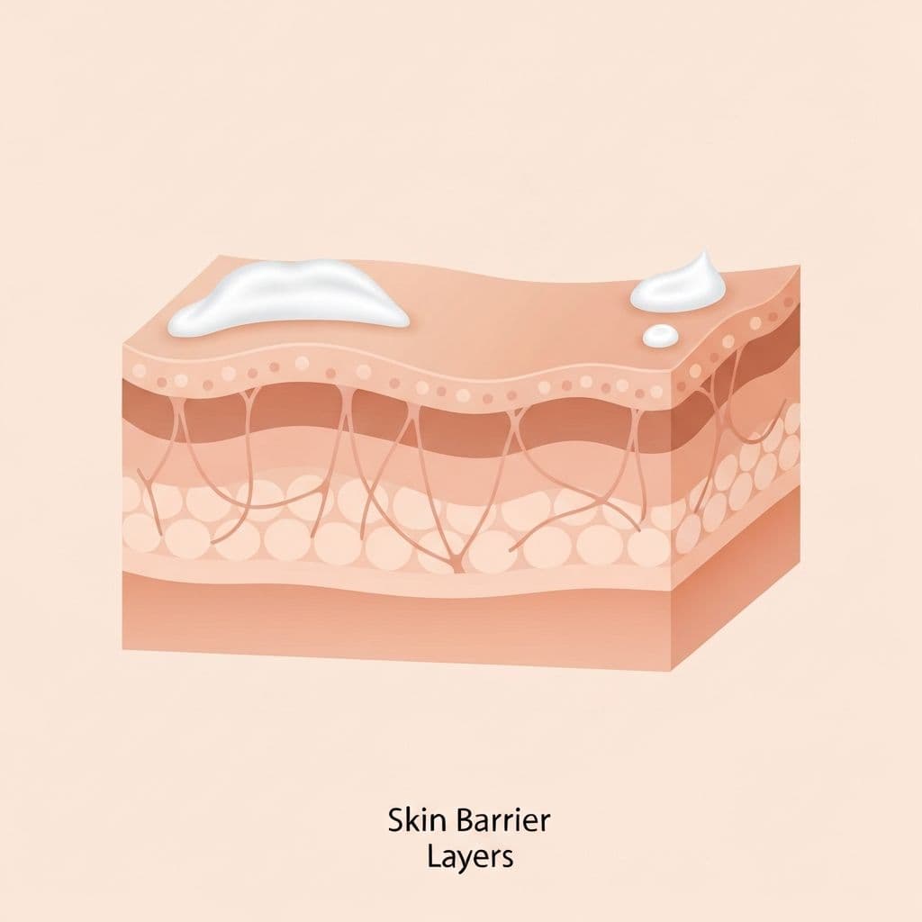 肌のバリア機能イメージ